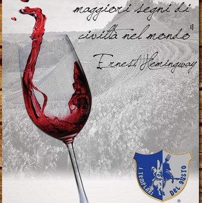 Poster Inaugurazione “I Templari del Gusto”