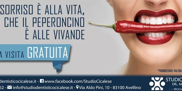 Flyer Promozionale Studio Dentistico Cicalese