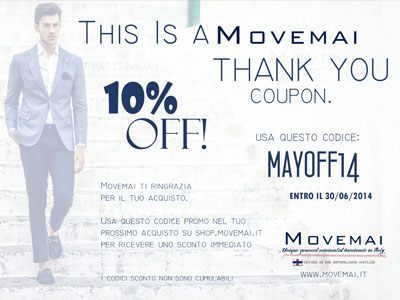 Coupon di Sconto Movemai