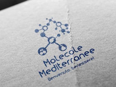 Logo Design & Mockup Brand “Molecole Mediterranee”