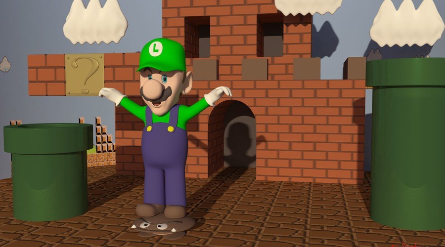 Super_Mario_Bros_Luigi-Dario_Cecconi